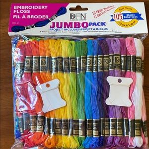 JUMBO 105 ct Embroidery Floss set